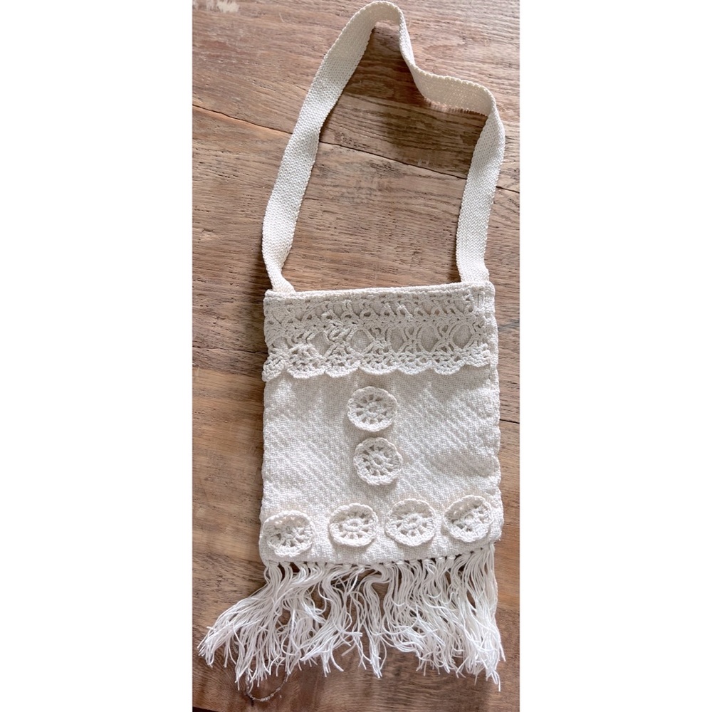 Vintage 1970’s Bohemian Knit Purse